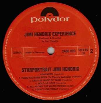 2LP/Caja The Jimi Hendrix Experience: Starportrait Jimi Hendrix