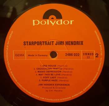 2LP/Caja The Jimi Hendrix Experience: Starportrait Jimi Hendrix