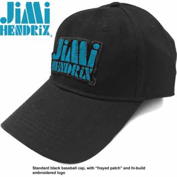 Merch Jimi Hendrix: Gorra Blue Stencil Logo Jimi Hendrix
