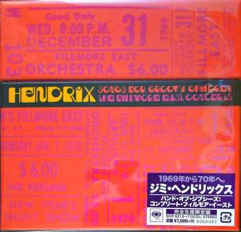 5CD/Caja Jimi Hendrix: Songs For Groovy Children (The Fillmore East Concerts) LTD