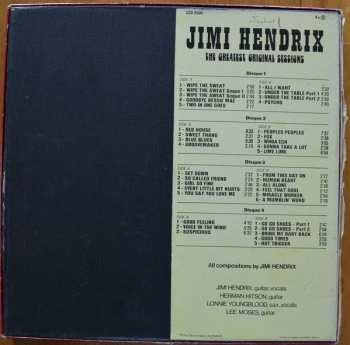 4LP/Caja Jimi Hendrix: The Greatest Original Sessions