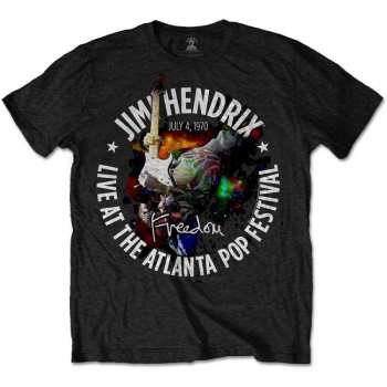 Merch Jimi Hendrix: Camiseta Atlanta Pop Festival 1970 
