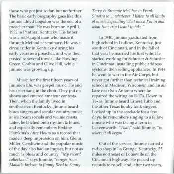 CD Jimmy Logsdon: I Got A Rocket In My Pocket