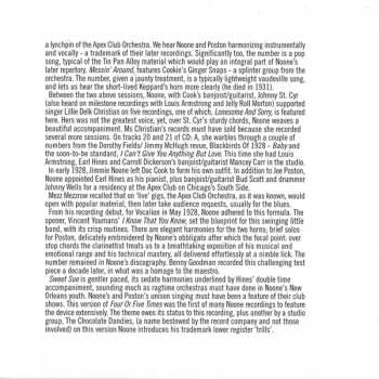 4CD Jimmie Noone: Chicago Rhythm - Apex Blues (The Recordings Of Jimmie Noone 1923-1943)