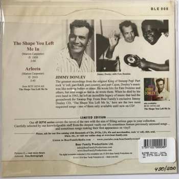 SP Jimmy Donley: The Shape You Left Me In / Arleeta LTD | NUM