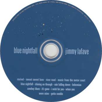 CD Jimmy LaFave: Blue Nightfall