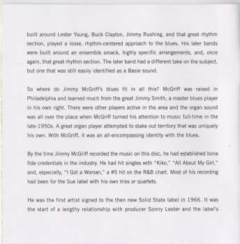 CD Jimmy McGriff: The Big Band: A Tribute To Basie
