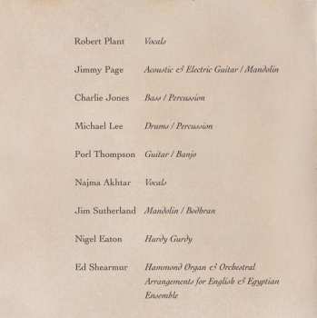 CD Jimmy Page: No Quarter: Jimmy Page & Robert Plant Unledded