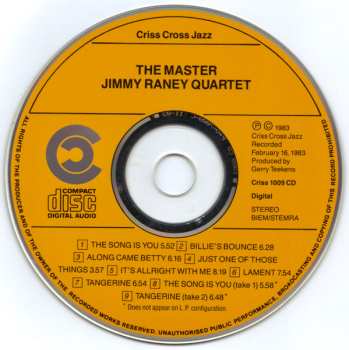 CD Kirk Lightsey: The Master