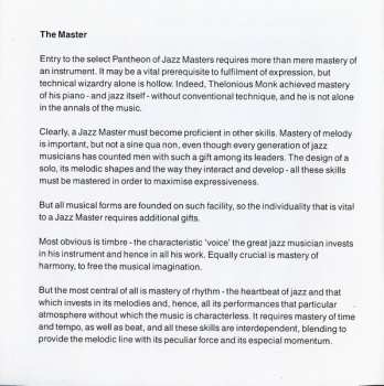 CD Kirk Lightsey: The Master