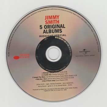 5CD/Caja Jimmy Smith: 5 Original Albums