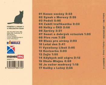 CD Jiří Dědeček: Kočky Z Letný DIGI