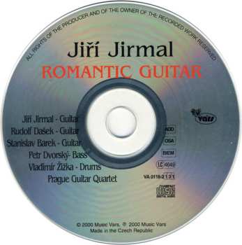 CD Rudolf Dašek: Romantic Guitar