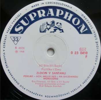 LP Jiří Suchý & Jiří Šlitr: Zločin V Šantánu