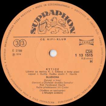 3LP/Caja Jiří Suchý: Kytice (3xLP + BOX + BOOKLET)