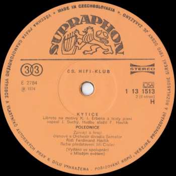 3LP/Caja Jiří Suchý: Kytice (3xLP + BOX + BOOKLET)