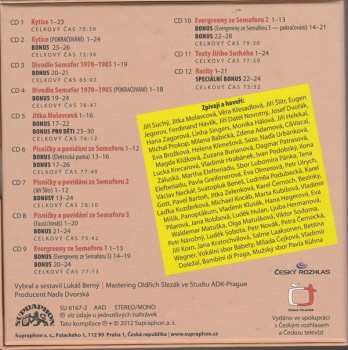 12CD/Caja Jiří Suchý: Semafor  ... Léta 70. A 80.