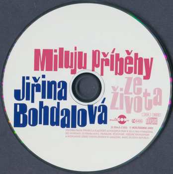 CD Jiřina Bohdalová: Miluju Příběhy Ze Života