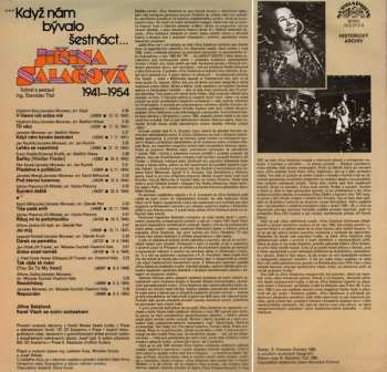 LP Jiřina Salačová: ...Když Nám Bývalo Šestnáct... (1941—1954)