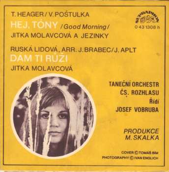 SP Jitka Molavcová: Hej, Tóny / Dám Ti Růži