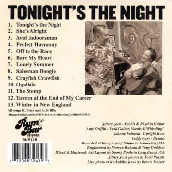 CD Jittery Jack: Tonight's The Night