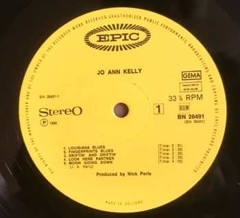 LP Jo-Ann Kelly: Jo-Ann Kelly