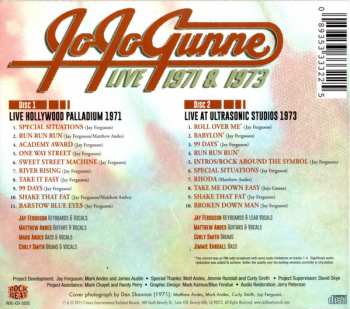 2CD Jo Jo Gunne: Live 1971 & 1973