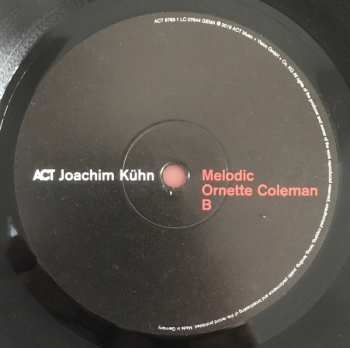 LP Joachim Kühn: Melodic Ornette Coleman - Piano Works XIII
