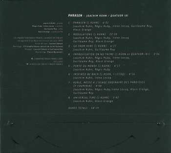 CD Joachim Kühn: Phrasen