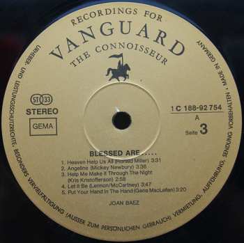 2LP Joan Baez: Blessed Are...