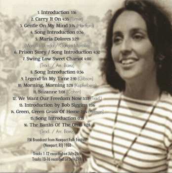 CD Joan Baez: Newport Folk Festival 1968