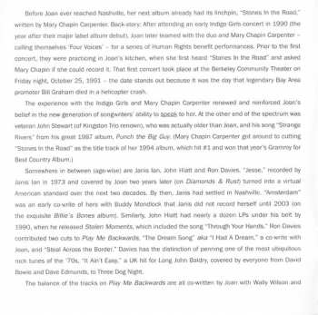 2CD Joan Baez: Play Me Backwards