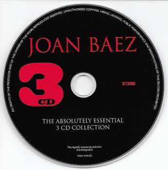 3CD Joan Baez: The Absolutely Essential 3 CD Collection