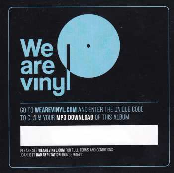 LP Joan Jett: Bad Reputation 