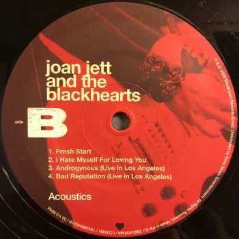 LP Joan Jett & The Blackhearts: Acoustics