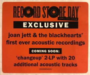 LP Joan Jett & The Blackhearts: Acoustics
