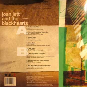 LP Joan Jett & The Blackhearts: Acoustics