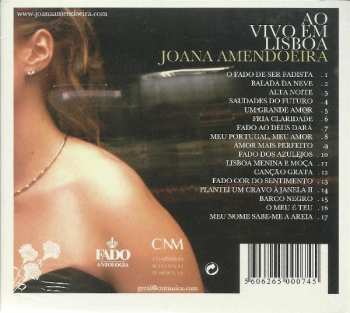 CD Joana Amendoeira: Ao Vivo Em Lisboa