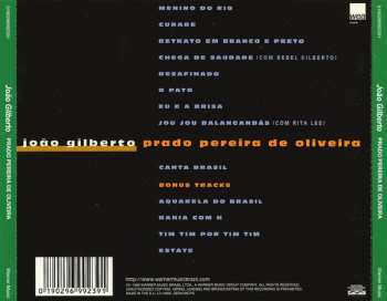 CD João Gilberto: Prado Pereira De Oliveira (Ao Vivo)