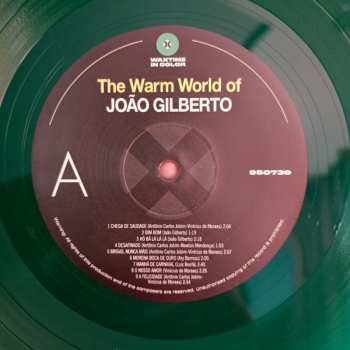 LP João Gilberto: The Warm World of JOAO GILBERTO LTD | CLR