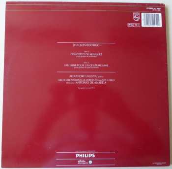 LP Joaquín Rodrigo: Concerto De Aranjuez - Fantaisie Pour Un Gentilhomme