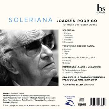 CD Joaquín Rodrigo: Soleriana