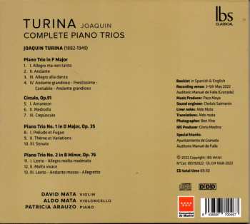CD Joaquin Turina: Complete Piano Trios
