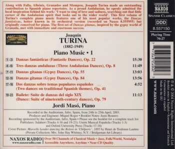 CD Joaquin Turina: Danzas Fantásticas • Danzas Gitanas • Danzas Andaluzas