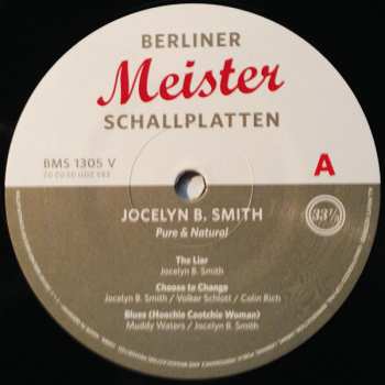 LP Jocelyn B. Smith: Pure & Natural LTD | NUM