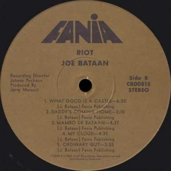 LP Joe Bataan: Riot!