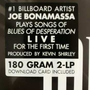 2LP Joe Bonamassa: Live At The Sydney Opera House