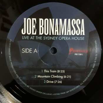2LP Joe Bonamassa: Live At The Sydney Opera House
