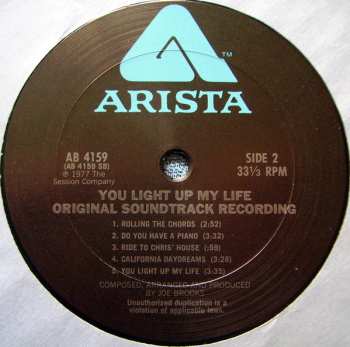 LP Joseph Brooks: You Light Up My Life