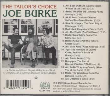 CD Joe Burke: The Tailor's Choice